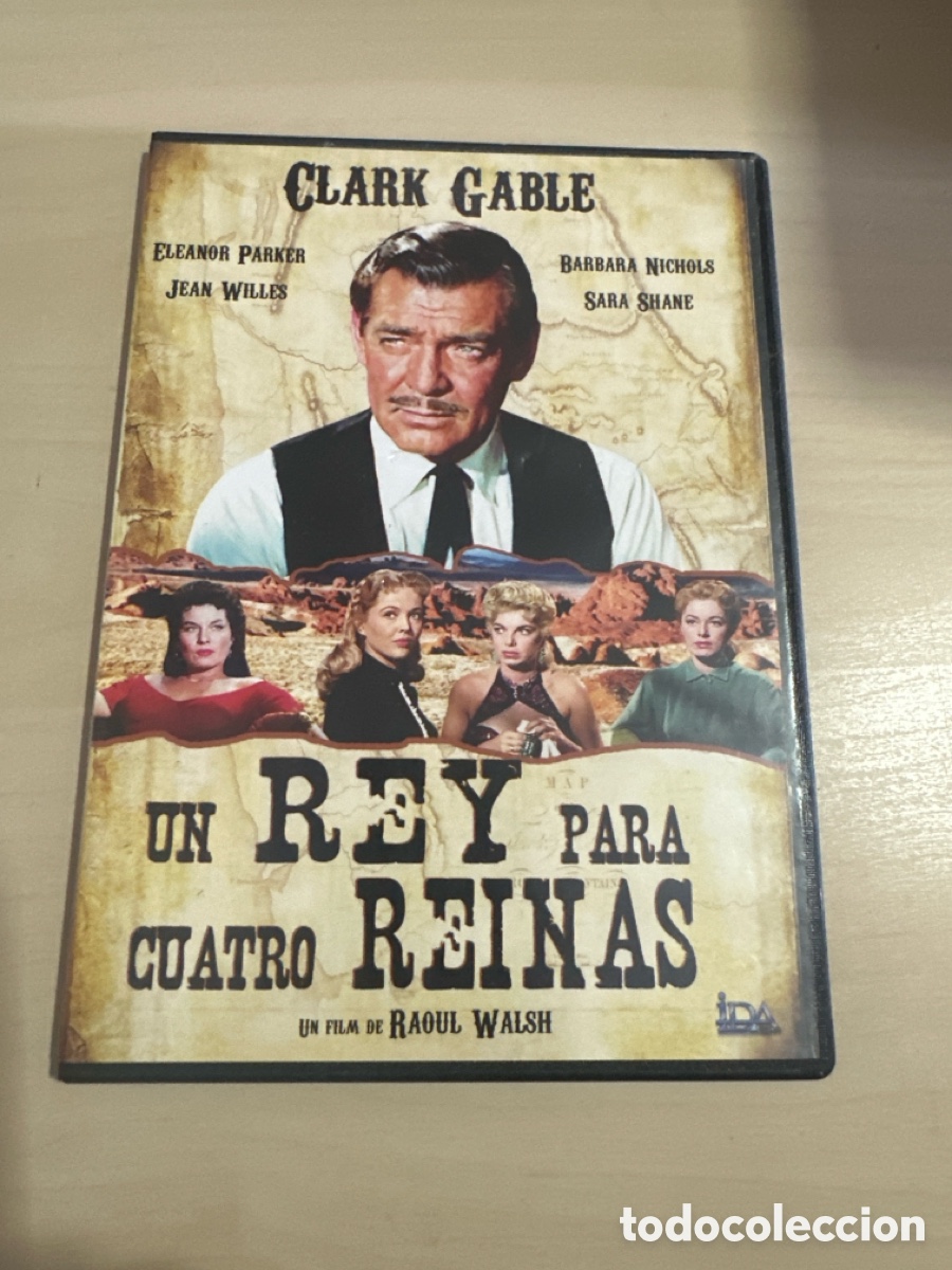 Cin&eacute;ma: DVS41 el rey para cuatro reinas dvd segunda mano tapa fina
