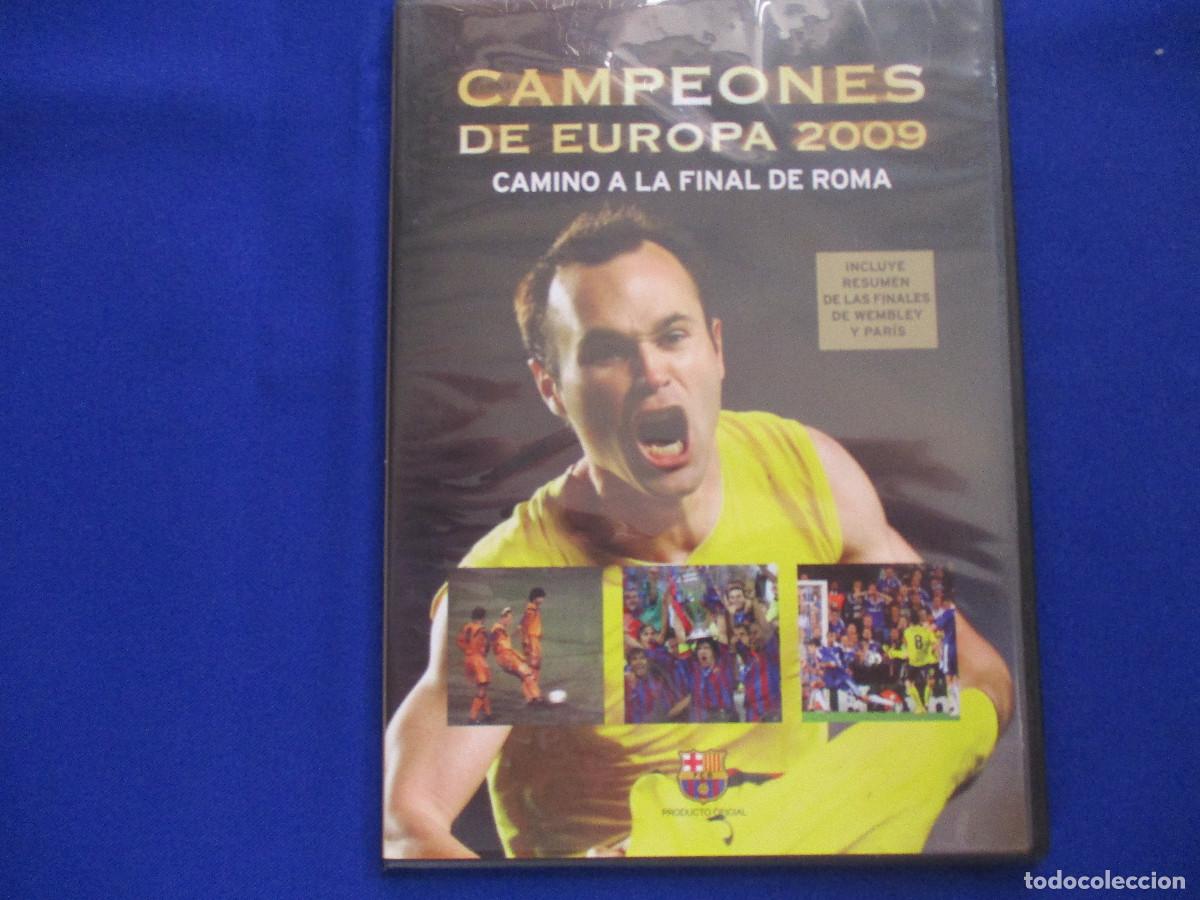 Cine: DVD / CAMPEONES DE EUROPA 2009 &middot; CAMINO A LA FINAL DE ROMA - CAJA FINA / SLIM