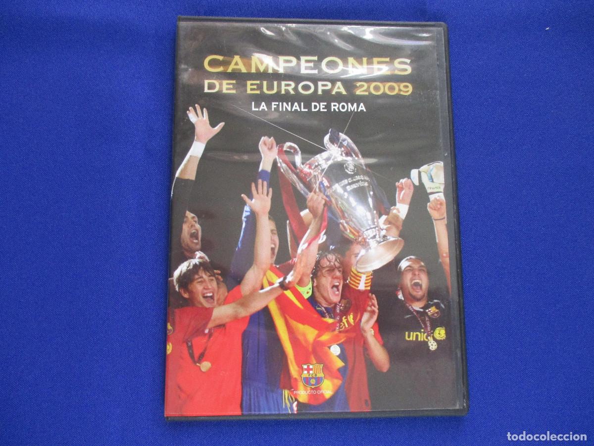 Cine: DVD / CAMPEONES DE EUROPA 2009 &middot; LA FINAL DE ROMA - CAJA FINA / SLIM