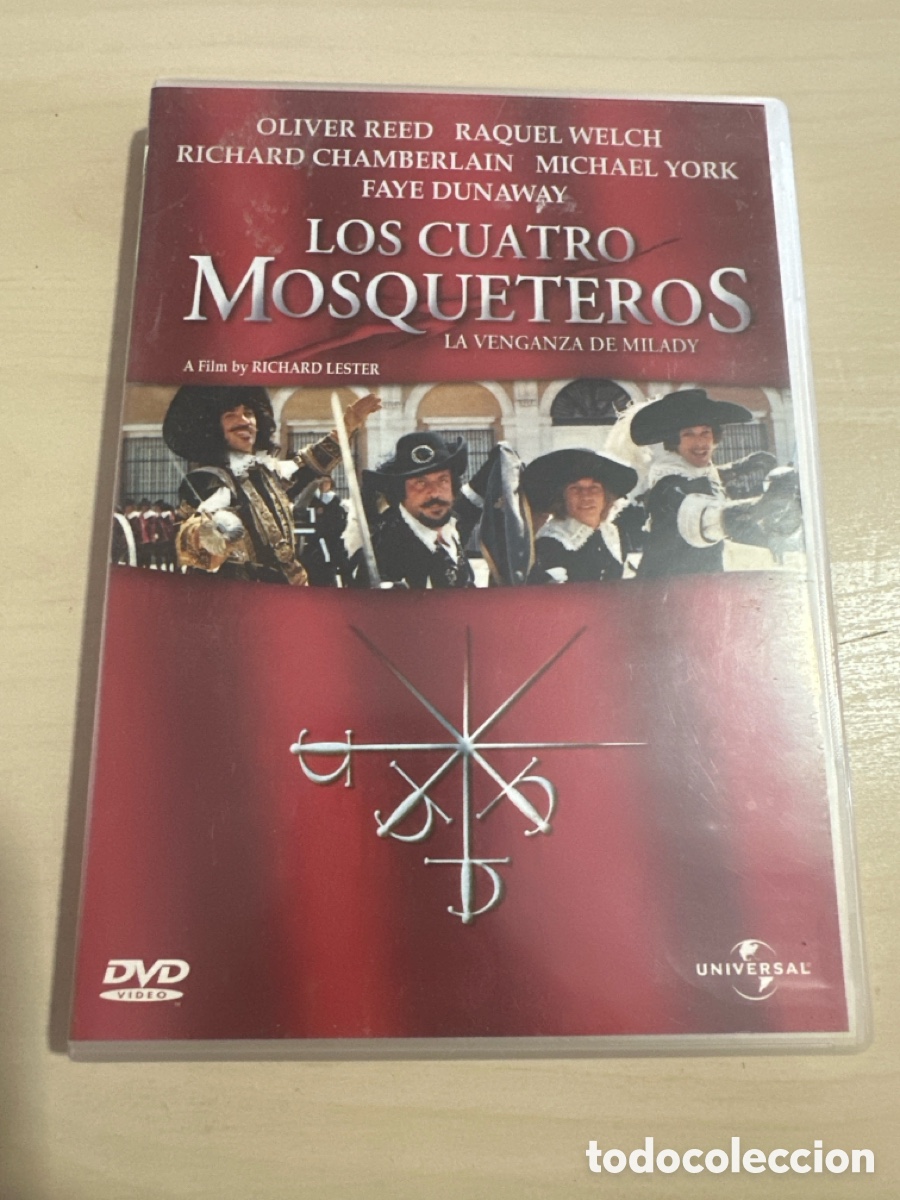 Cine: V183 los cuatro mosqueteros dvd videoclub