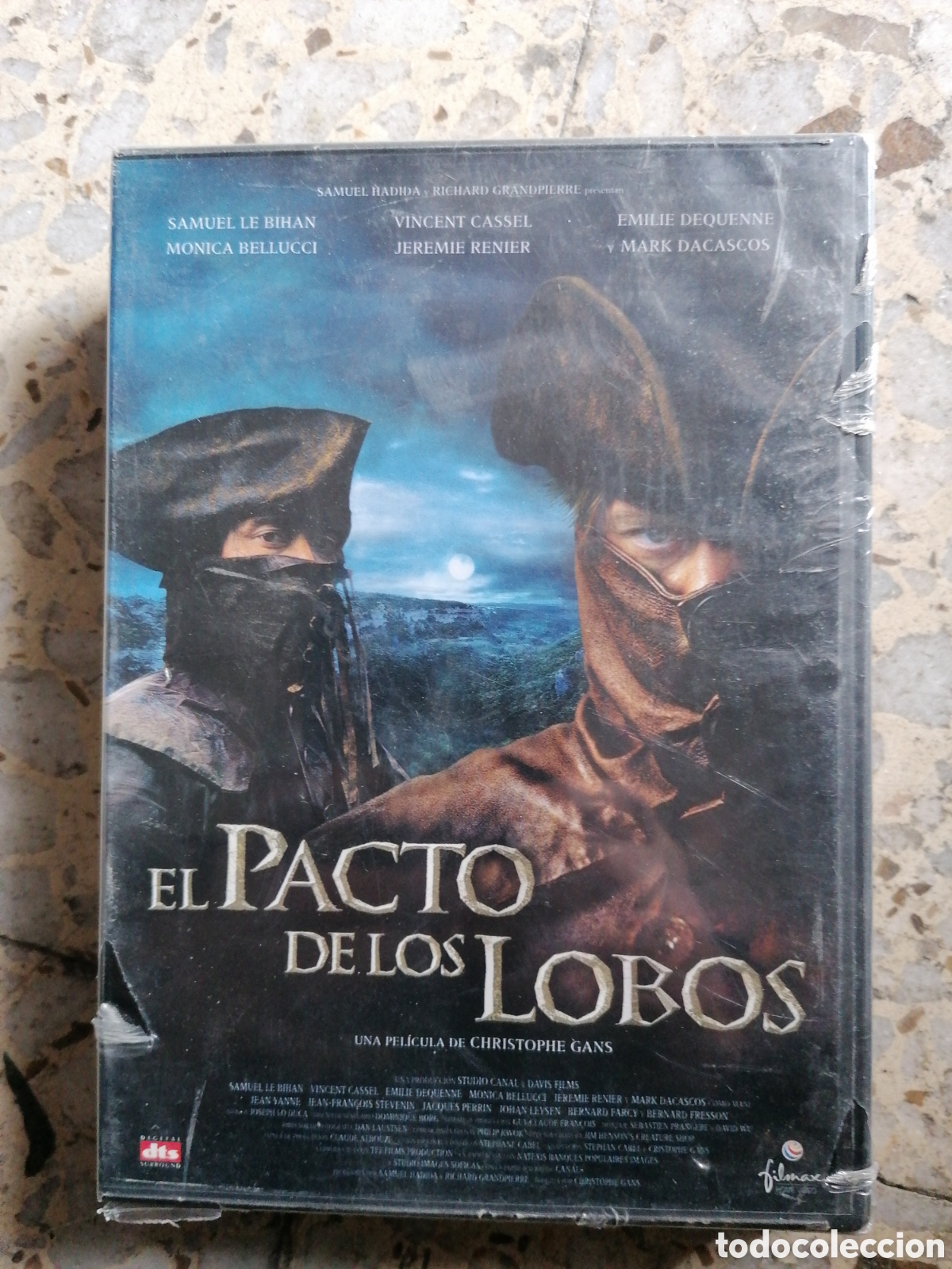 Cine: DVD EL PACTO DE LOS LOBOS SAMUEL LE BIHAN MONICA BELLUCCI NUEVA PRECINTADA