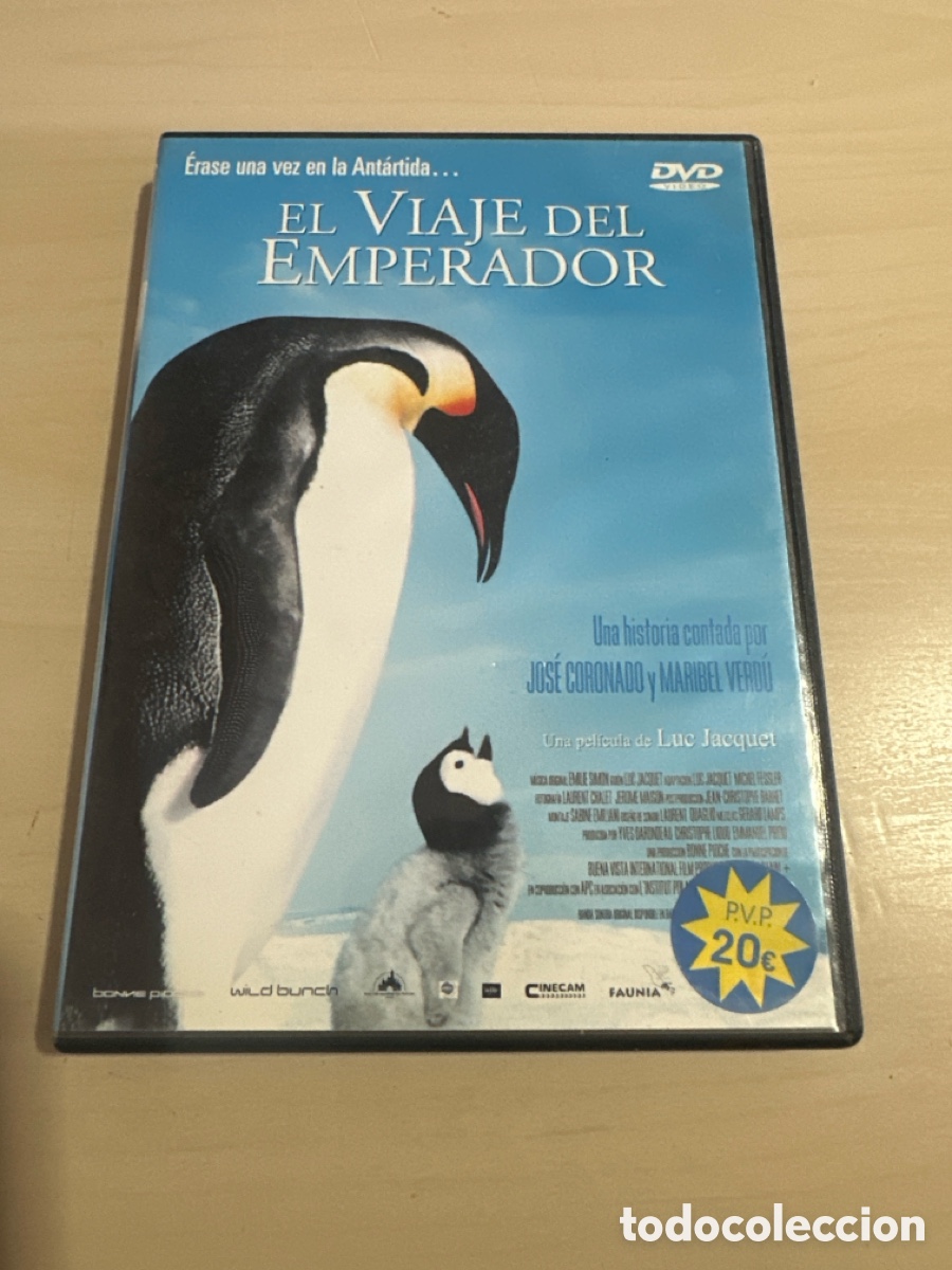 Cine: V184 el viaje del emperador dvd videoclub
