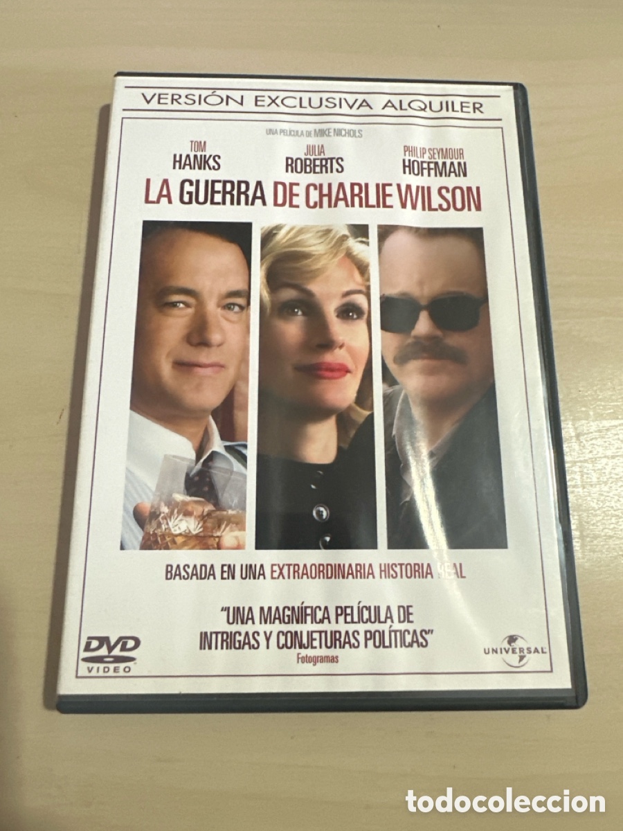 Cine: V184 la guerra de Charlie wilson dvd videoclub