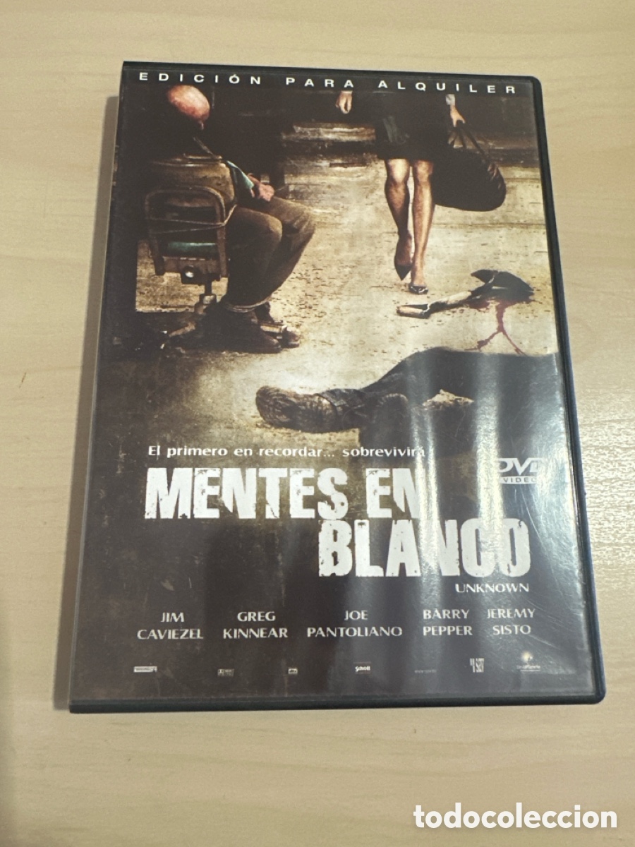 Cinema: V185 mentes en blanco dvd videoclub