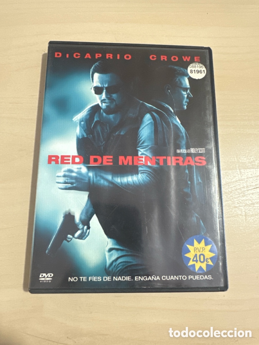 Cine: V185 red de mentiras dvd videoclub