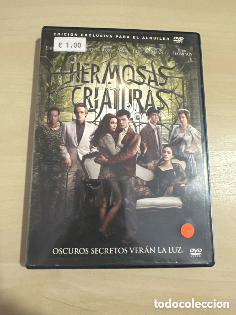 Cine: V185 hermosas criaturas dvd videoclub