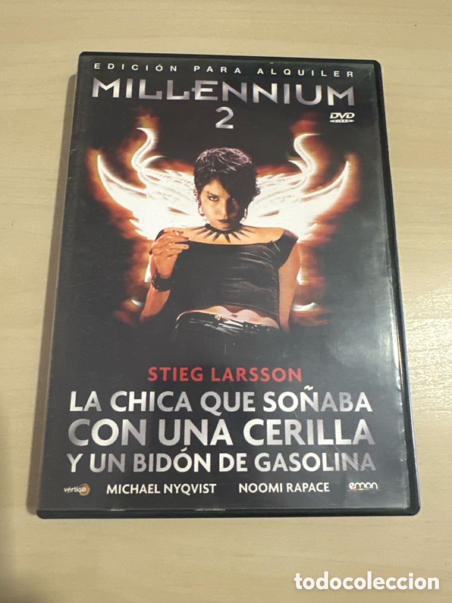 Cine: V185 millennium 2 la chica que so&ntilde;aba con una cerilla dvd videoclub