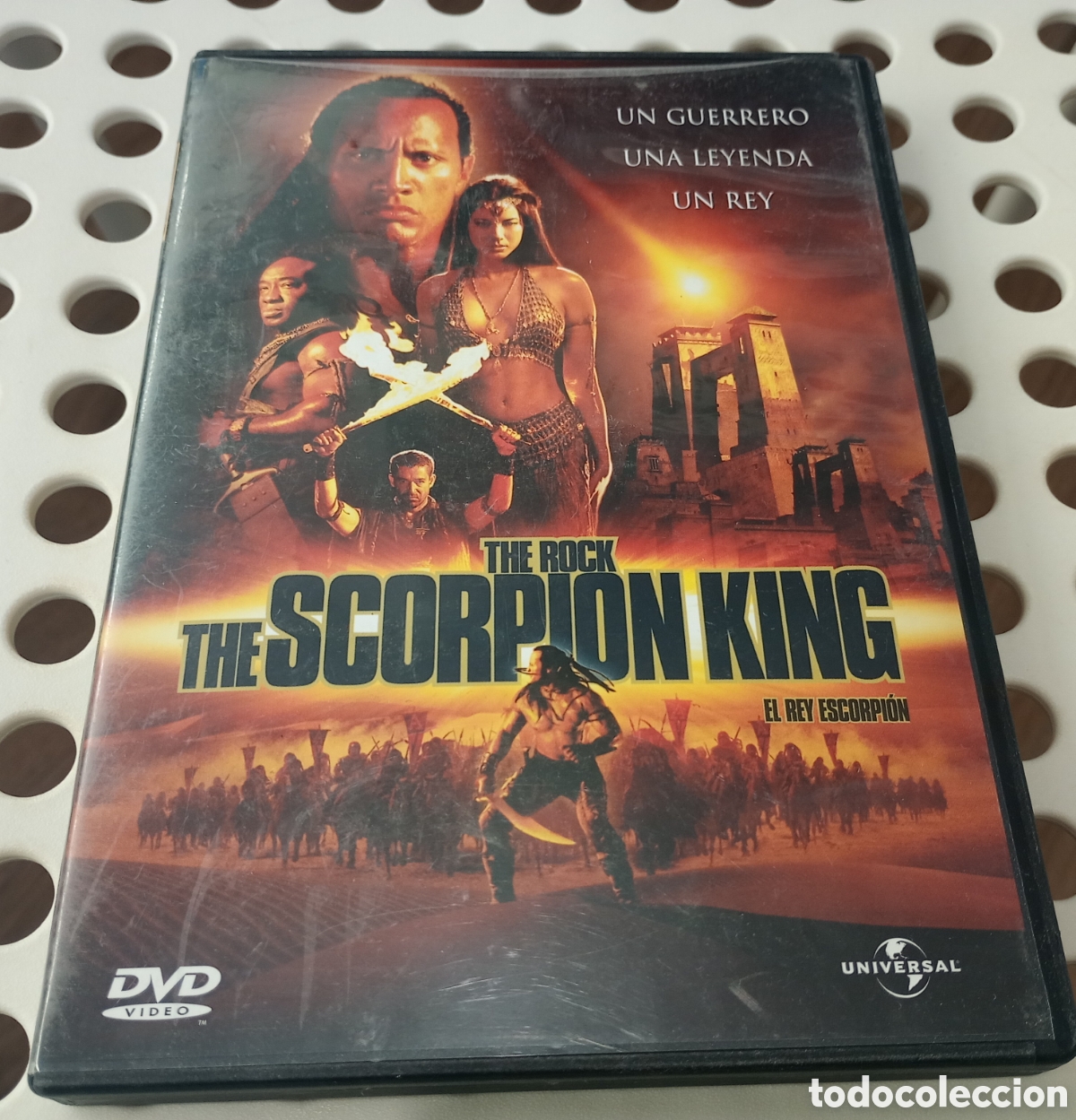 Cine: El rey escorpi&oacute;n DVD the rock