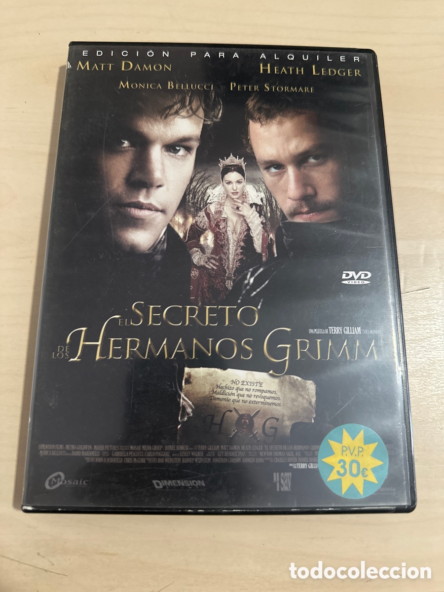 Cine: V185 el secreto de los hermanos grimm dvd videoclub