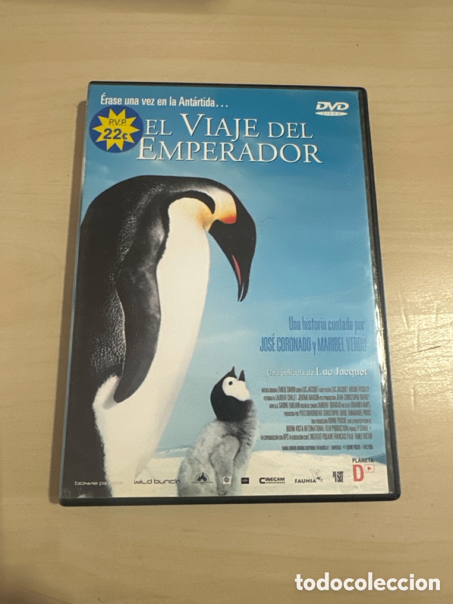 Cine: V185 el viaje del emperador dvd videoclub