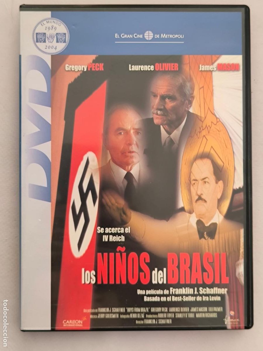 Cine: DVD &iquest;LOS NI&Ntilde;OS DEL BRASIL? - GREGORY PECK (M3)