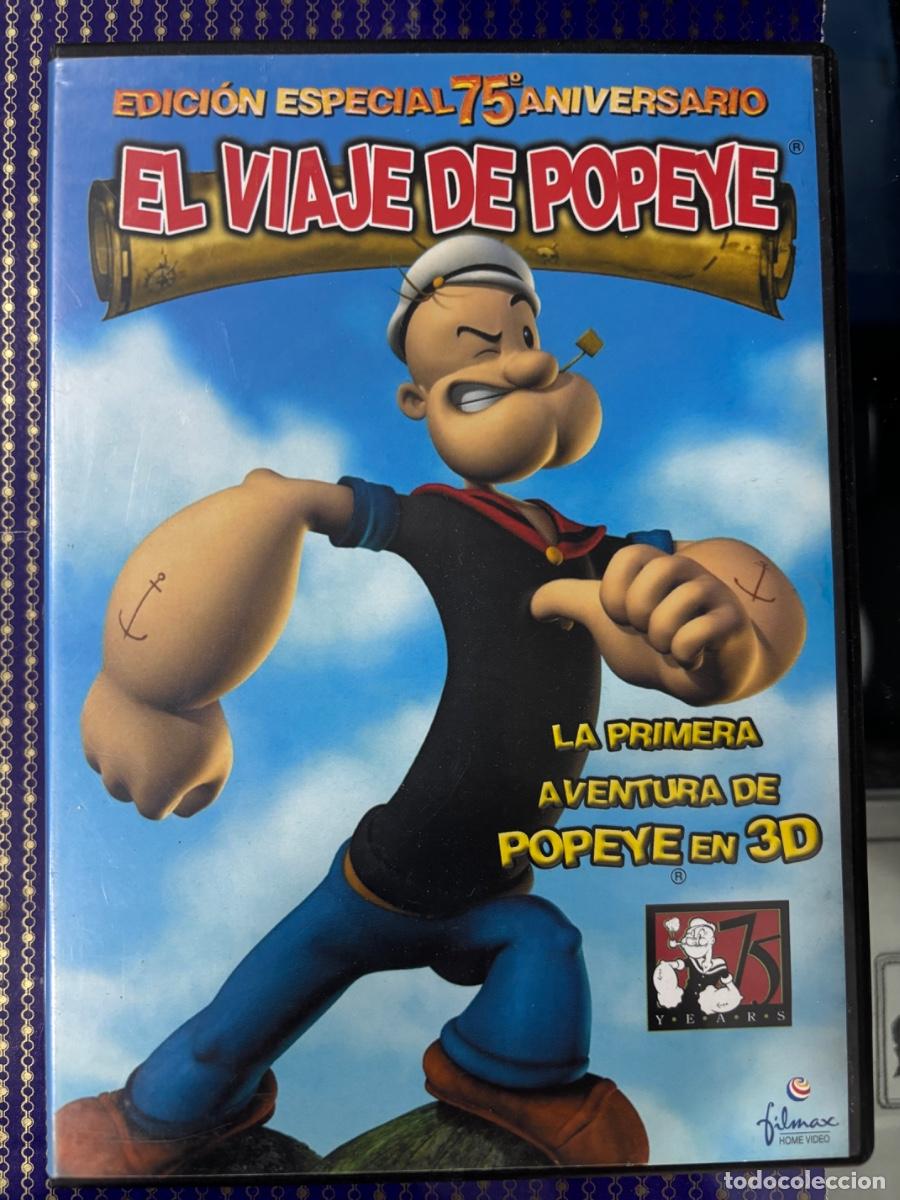 Cine: viaje de Popeye Edici&oacute;n especial 75 Aniversario (Pel&iacute;cula DVD)