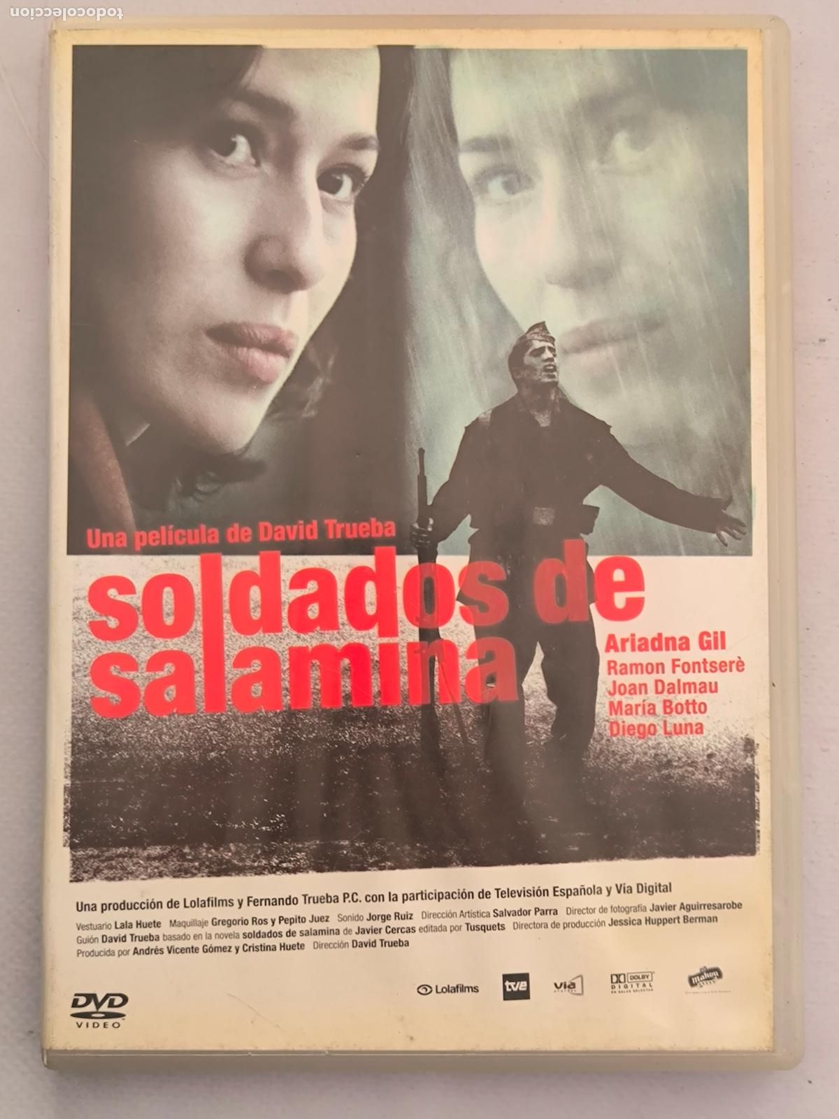 Cine: DVD SOLDADOS DE SALAMINA - DAVID TRUEBA (M3)