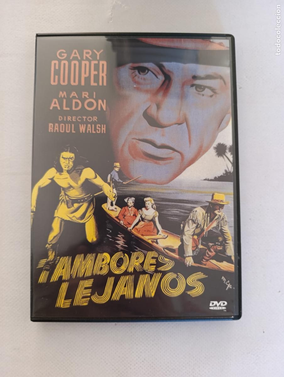 Cine: DVD TAMBORES LEJANOS - GARY COOPER (T3)