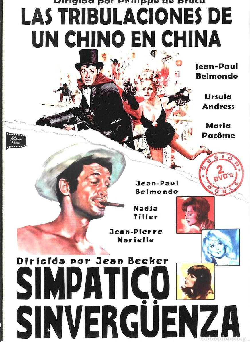 Cine: LAS TRIBULACIONES DE UN CHINO EN CHINA & SIMPATICO SINVERG&Uuml;ENZA JEAN - PAUL BELMONDO