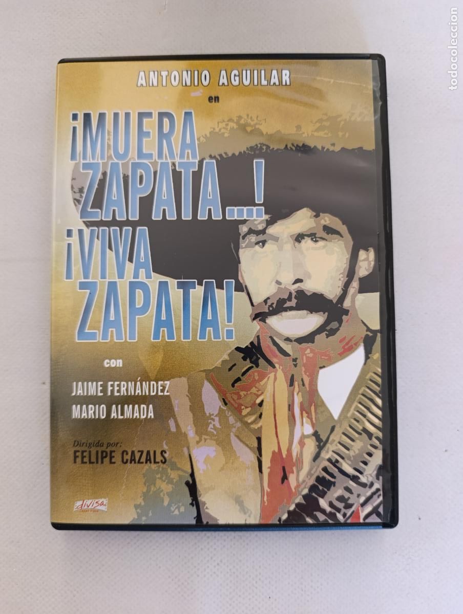 Cine: DVD &iexcl;MUERA ZAPATA...! &iexcl;VIVA ZAPATA! - ANTONIO AGUILAR (V3w)