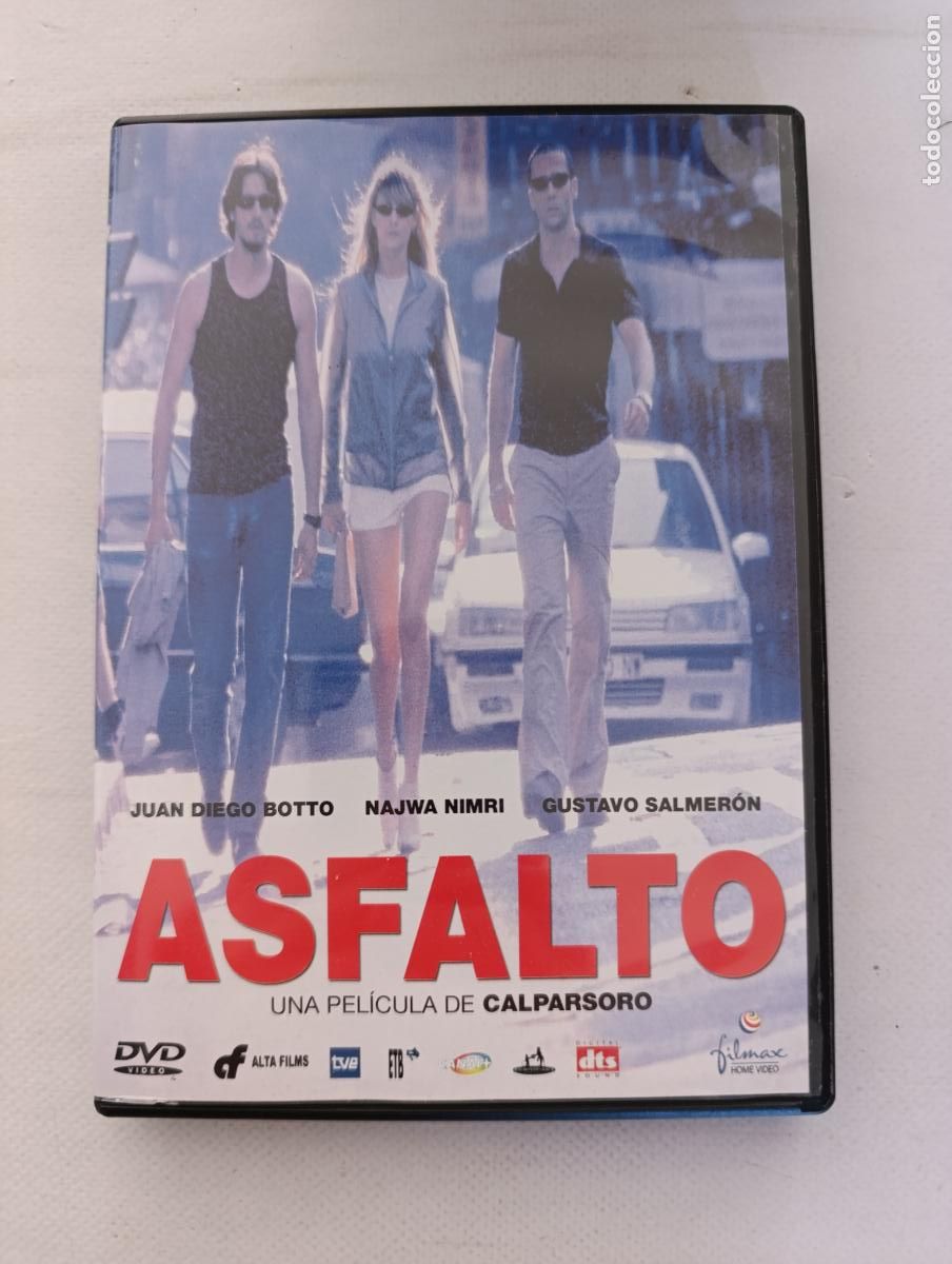 Cine: DVD ASFALTO - CALPARSORO - JUAN DIEGO BOTTO, NAJWA NIMRI (K4)