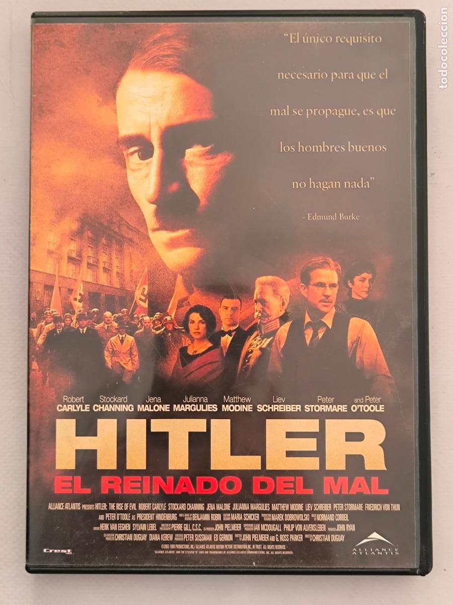 Cine: DVD HITLER, EL REINADO DEL MAL - ROBERT CARLYLE (M4)