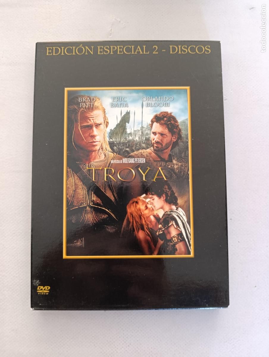 Cine: DVD TROYA - EDICION ESPECIAL 2 DISCOS - BRAD PITT (X4A)