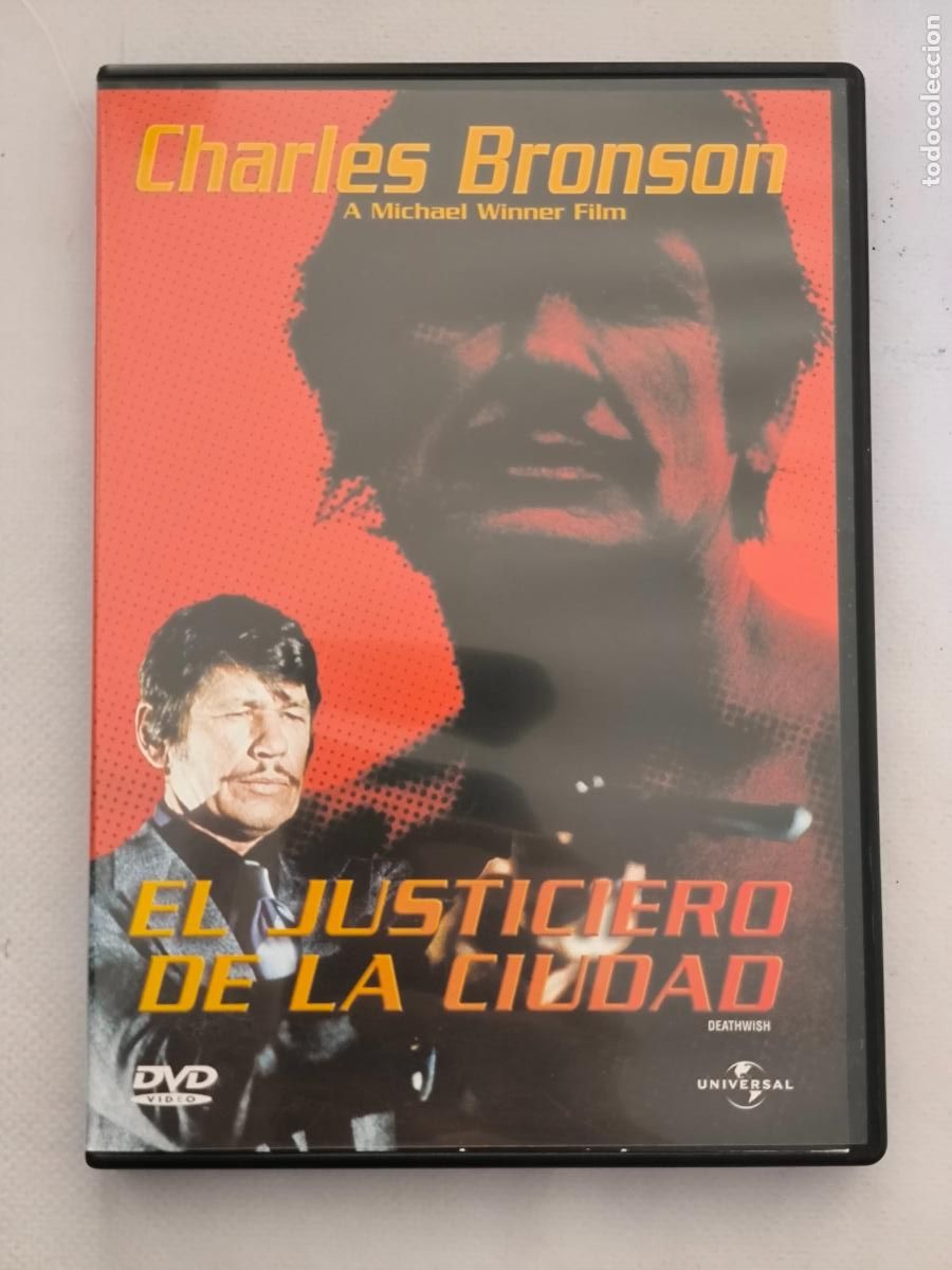 Cine: DVD EL JUSTICIERO DE LA CIUDAD - CHARLES BRONSON (X4)