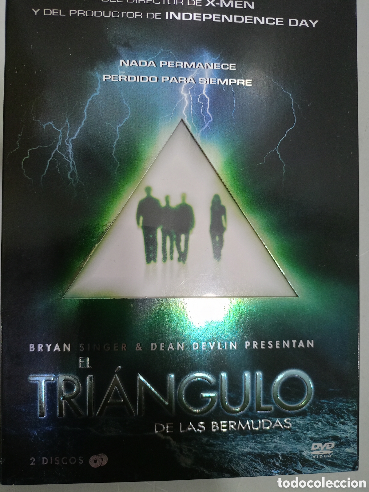 Cine: DVD el tri&aacute;ngulo de las bermudas 2 discos