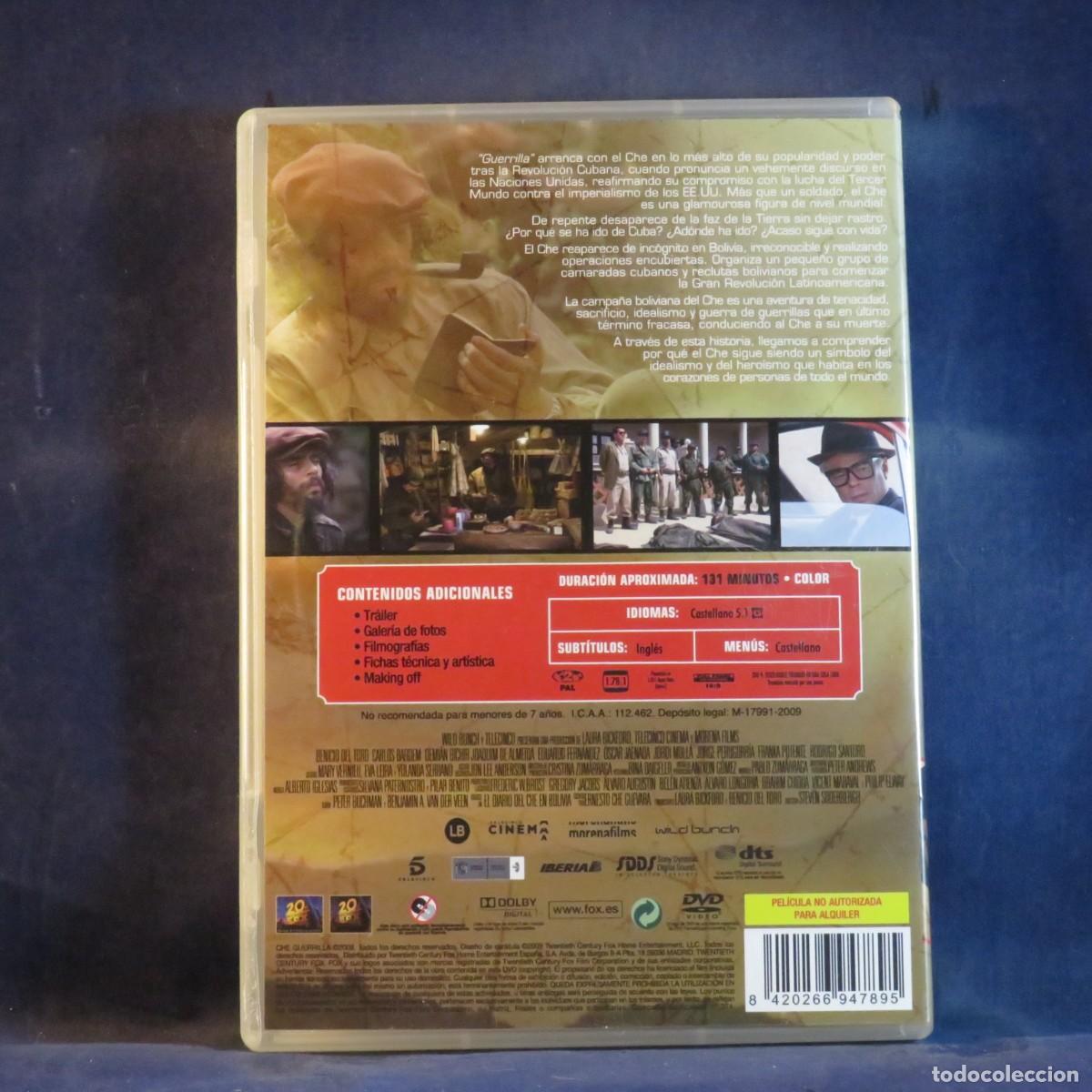 Cine: CHE (GUERRILLA) - DVD - Foto 2