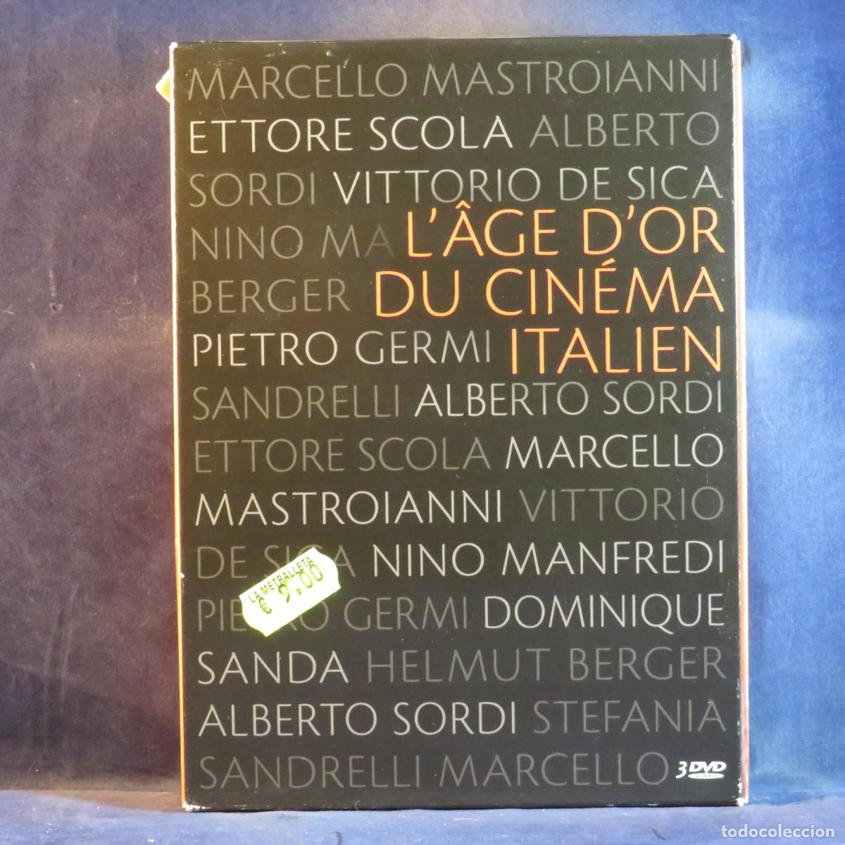 Cine: L'AGE D'OR DU CINEMA ITALIEN (IDIOMA ITALIANO SUB FRANCES) - DVD