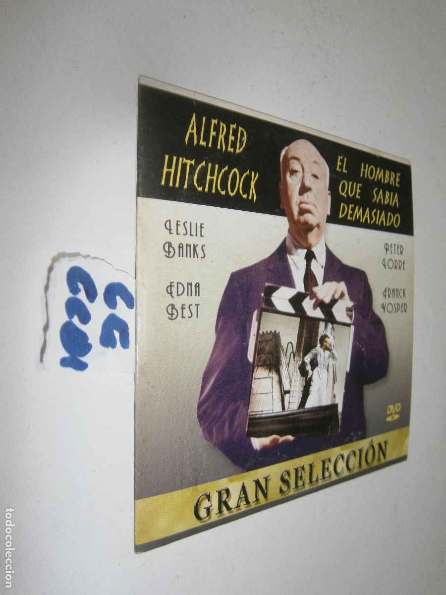 Cine: ANTIGUO DVD - ALFRED HITCHCOCK - EL HOMBRE QUE SABIA DEMASIADO