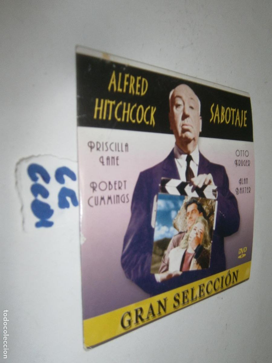 Cine: ANTIGUO DVD - ALFRED HITCHCOCK - SABOTAJE