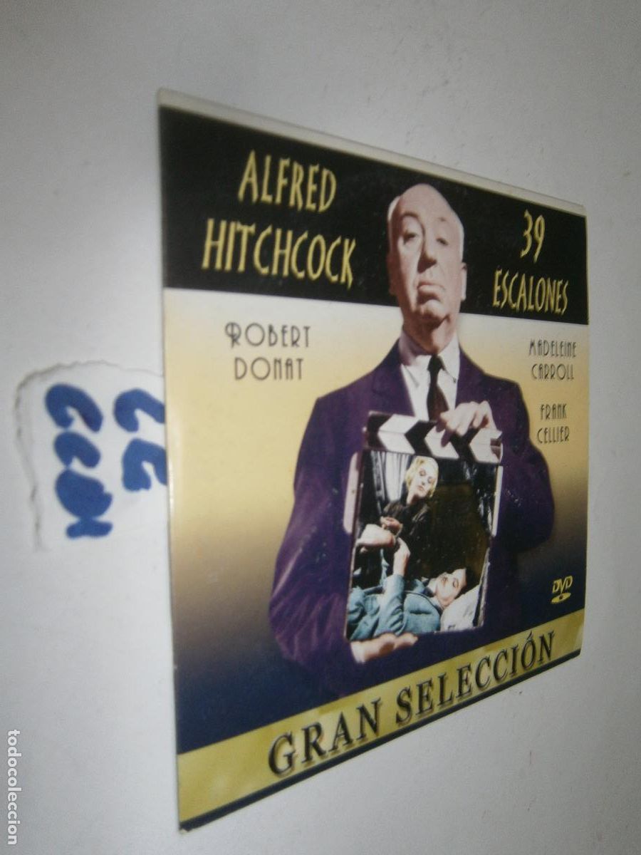 Cine: ANTIGUO DVD - ALFRED HITCHCOCK - 39 ESCALONES