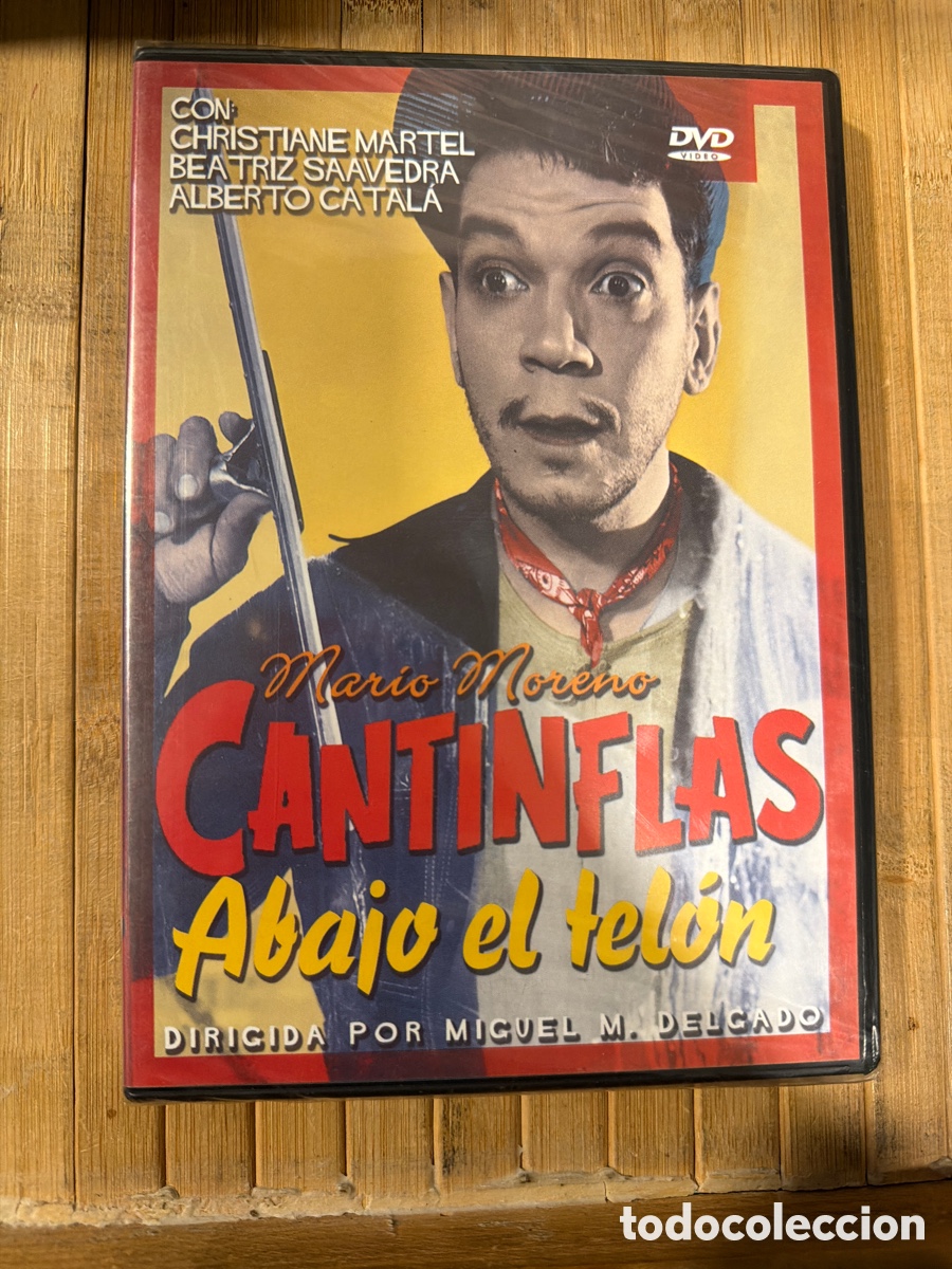 Cine: Cantinflas abajo el tel&oacute;n DVD - precintado -