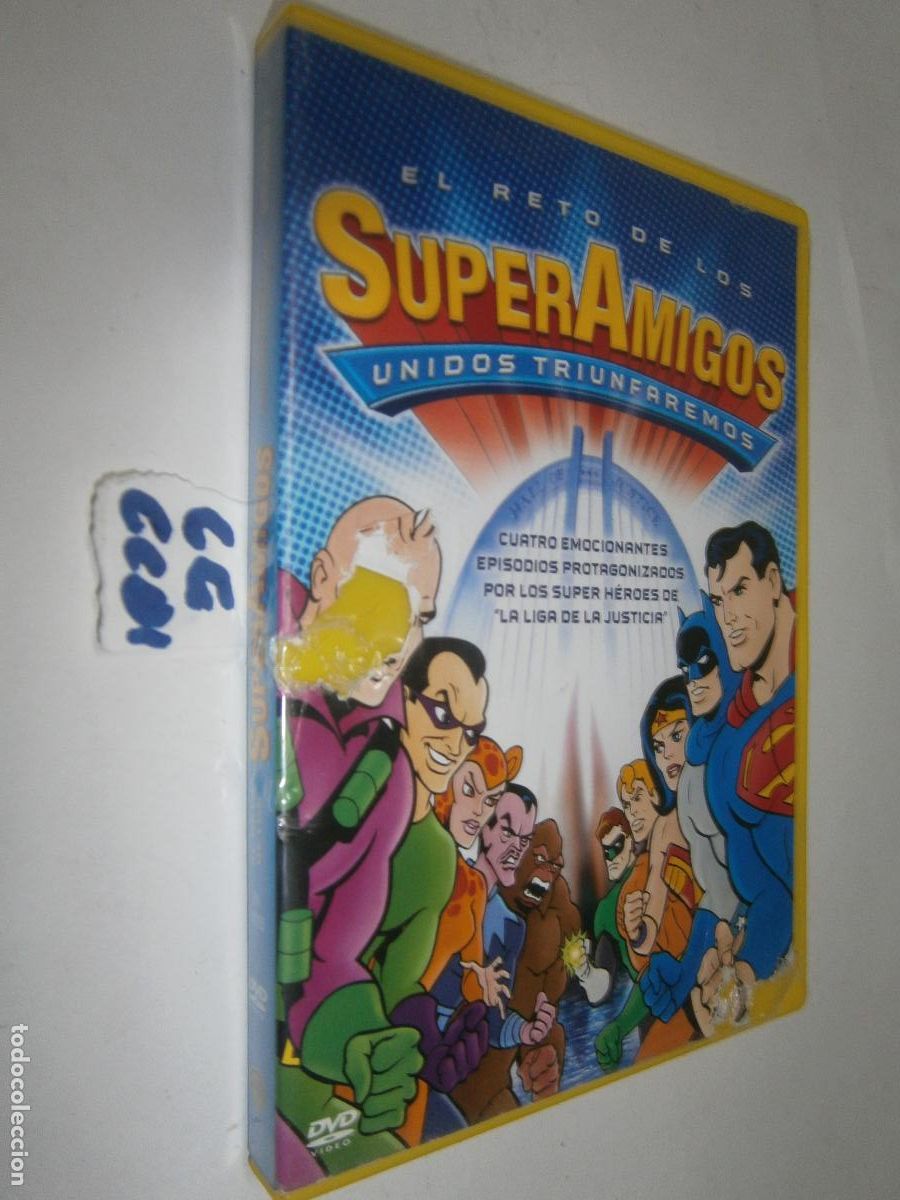 Cine: ANTIGUA PELICULA DVD - EL RETO DE LOS SUPERAMIGOS