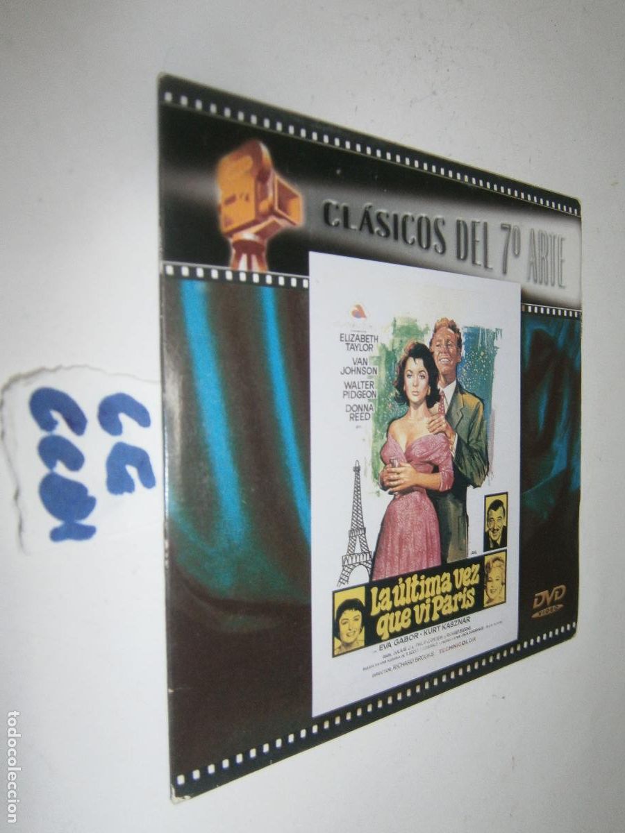 Cine: ANTIGUA PELICULA DVD - LA ULTIMA VEZ QUE VI PARIS
