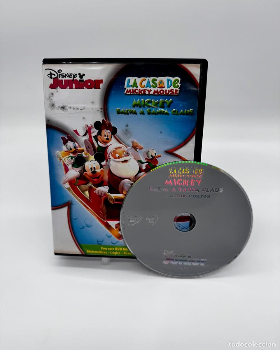 Cine: La Casa de Mickey Mouse Mickey Salva a Santa DVD Disney Junior 2011 Extras
