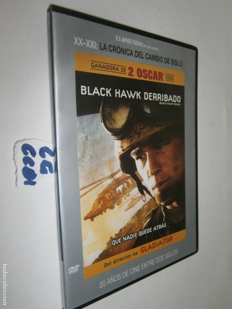 Cine: ANTIGUA PELICULA DVD - BLACK HAWK DERRIBADO
