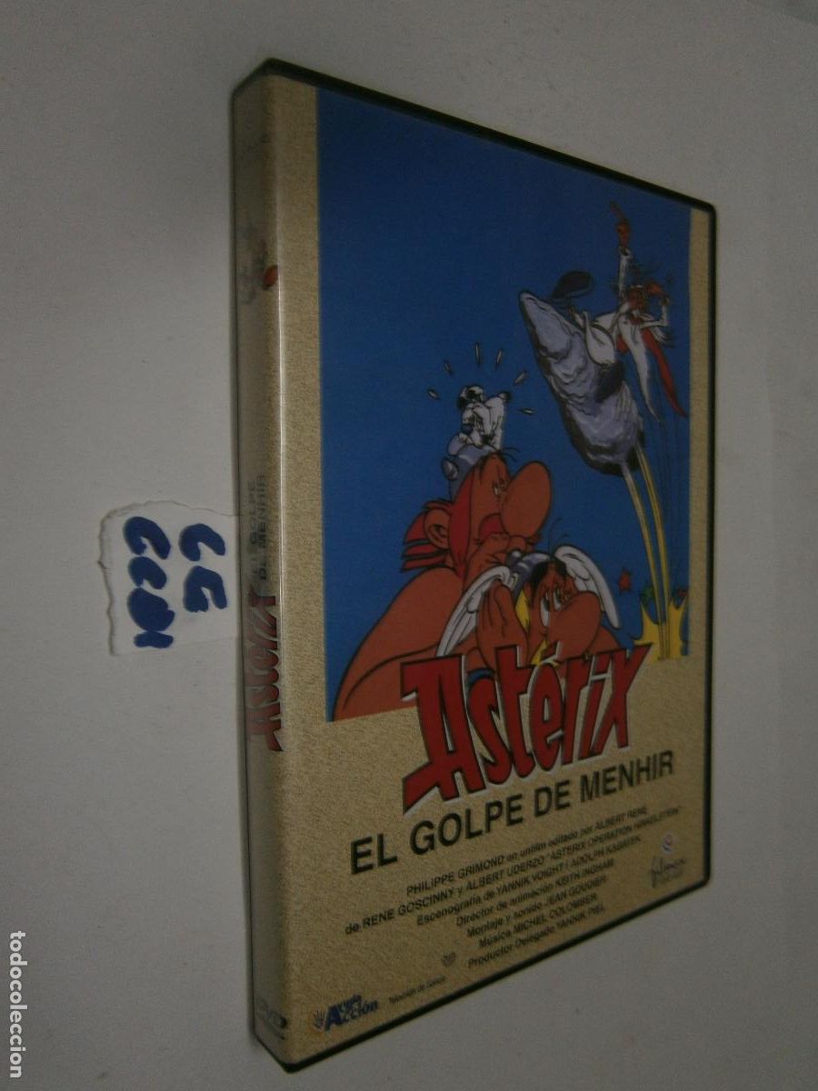 Cine: ANTIGUA PELICULA DVD - ASTERIX: EL GOLPE DE MENHIR