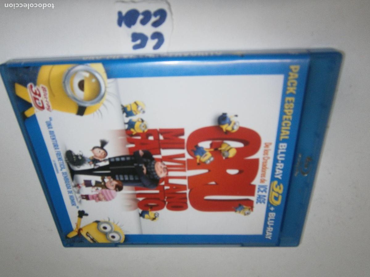 Cine: ANTIGUA PELICULA DVD - GRU MI VILLANO FAVORITO BLUE RAY