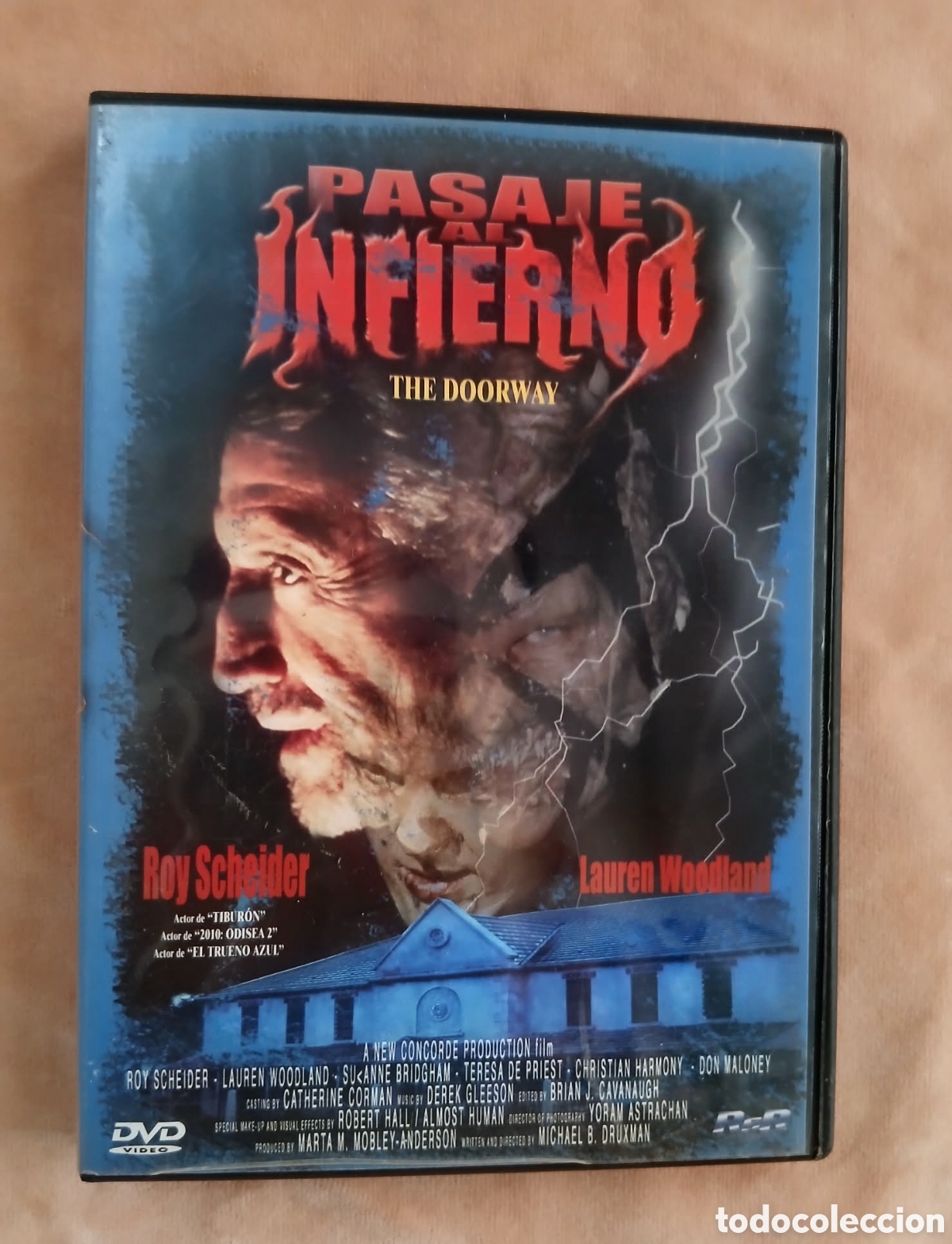 Cine: DVD - PASAJE AL INFIERNO - ROY SCHEIDER, LAUREN WOODLAND - TERROR