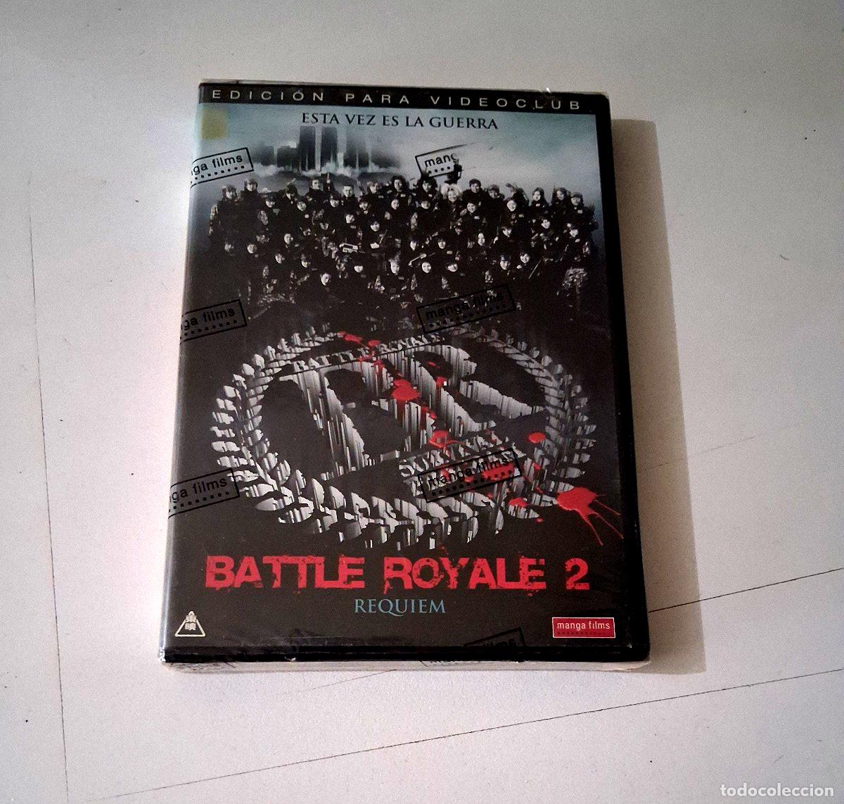 Cine: DVD &rdquo;BATTLE ROYALE 2 REQUIEM&rdquo; PRECINTADO SEALED KINJI FUKASAKU TATSUYA FUJIWARA