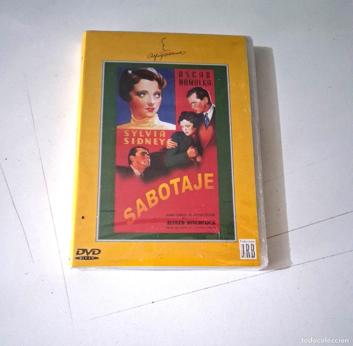 Kino: DVD &rdquo;SABOTAJE&rdquo; COMO NUEVO ALFRED HITCHCOCK PRISCILLA LANE ROBERT CUMMINGS