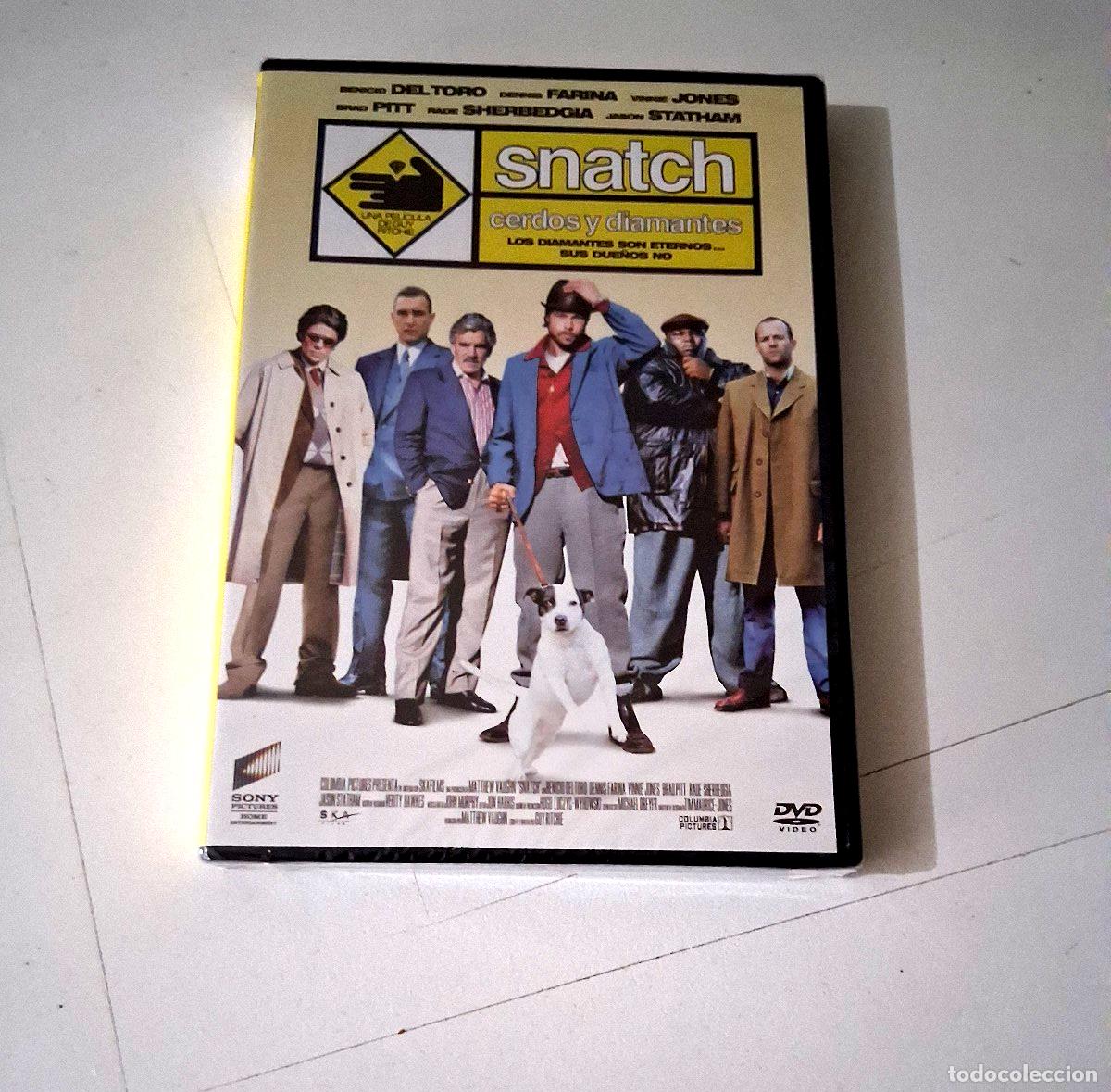 Kino: DVD &rdquo;SNATCH CERDOS Y DIAMANTES&rdquo; PRECINTADO SEALED GUY RITCHIE BRAD PITT JASON ST