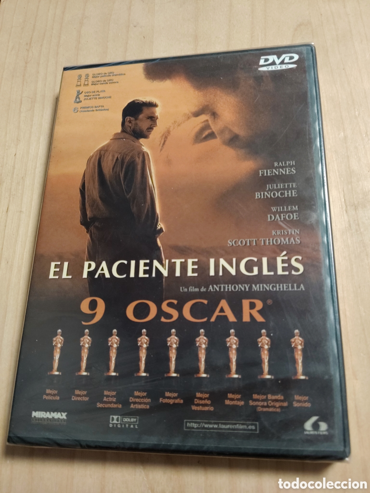 Cine: RD171 el paciente ingl&eacute;s DVD PRECINTADO
