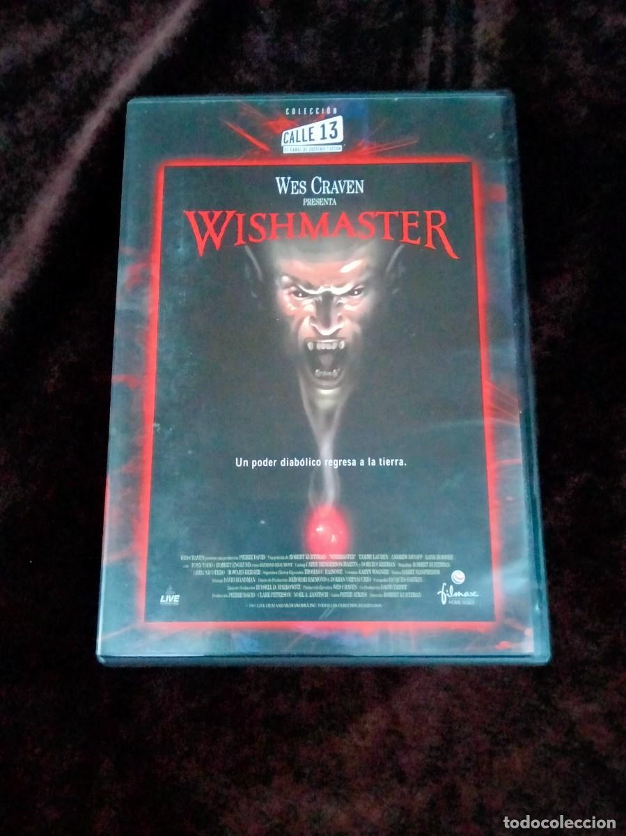 Cine: wishmaster - dvd como nuevo