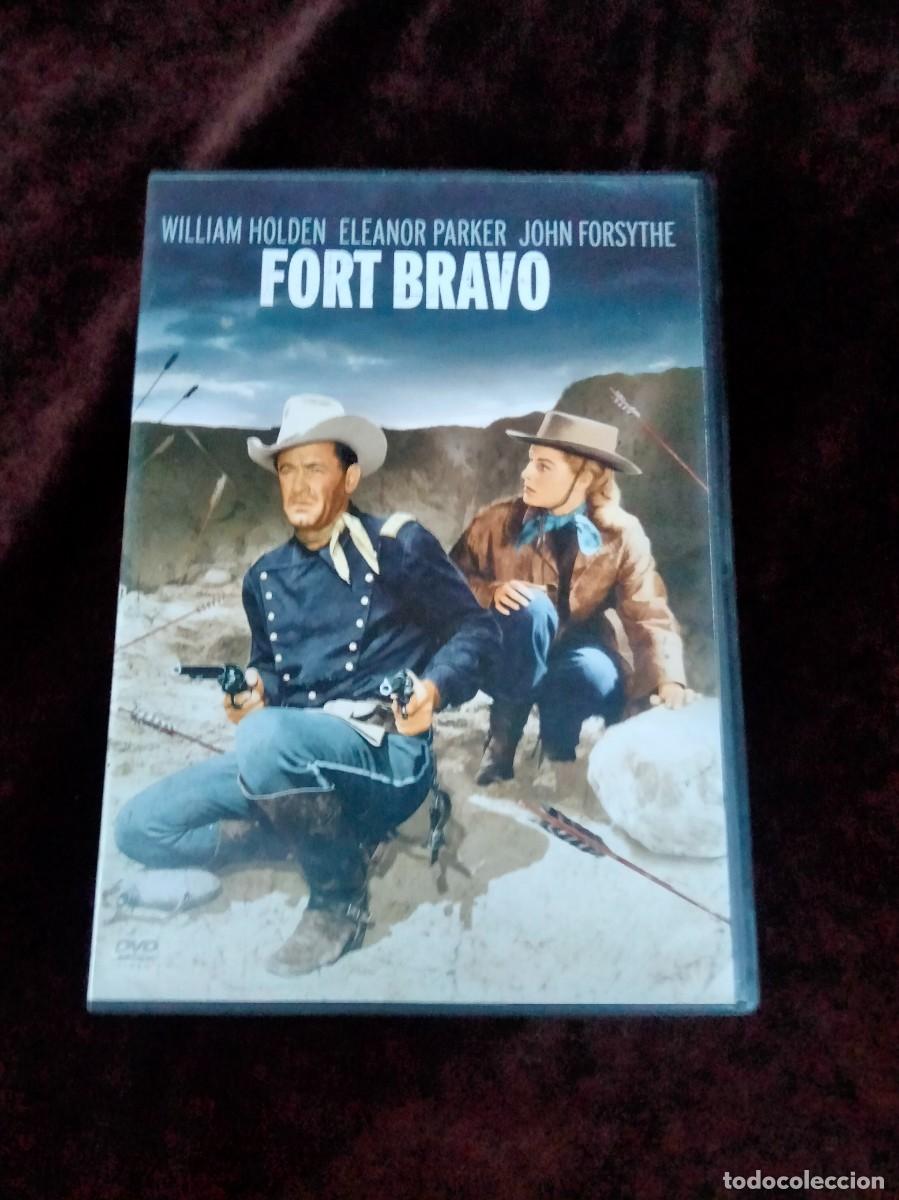 Cine: fort bravo - william holdem - dvd casi como nuevo