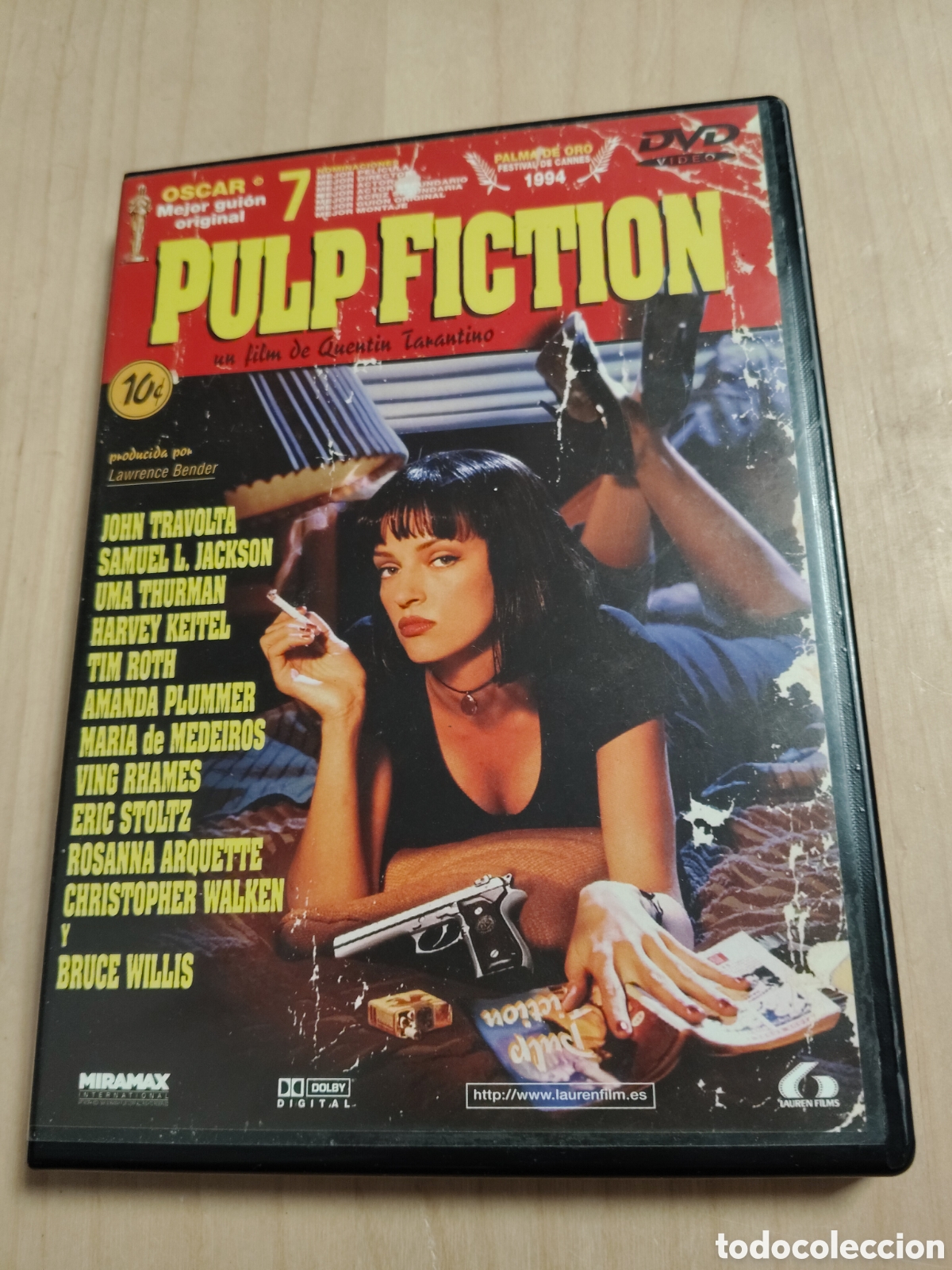 Cine: RD173 pulp fiction DVD SEGUNDAMANO