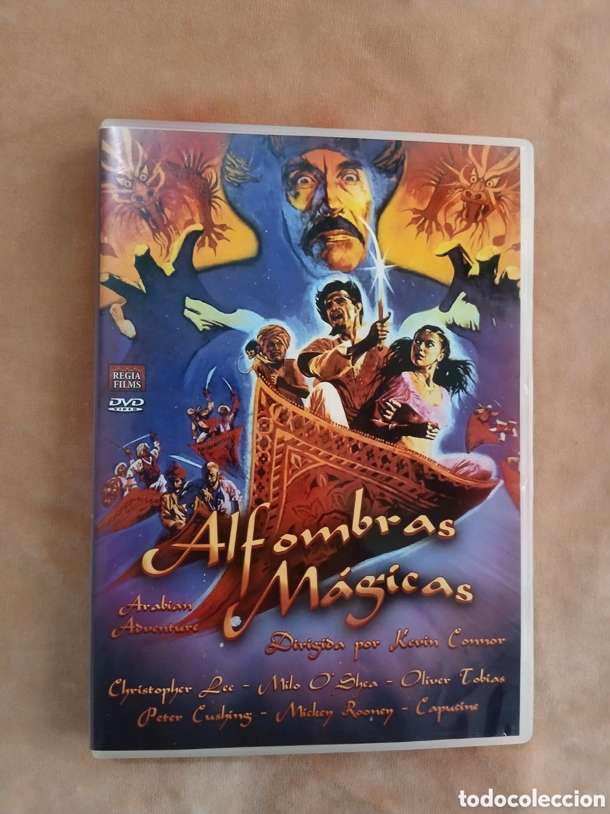 Cine: DVD -ALFOMBRAS MAGICAS - CHRISTOPHER LEE, MILO O'SHEA, OLIVER TOBIAS, KEVIN CONNOR