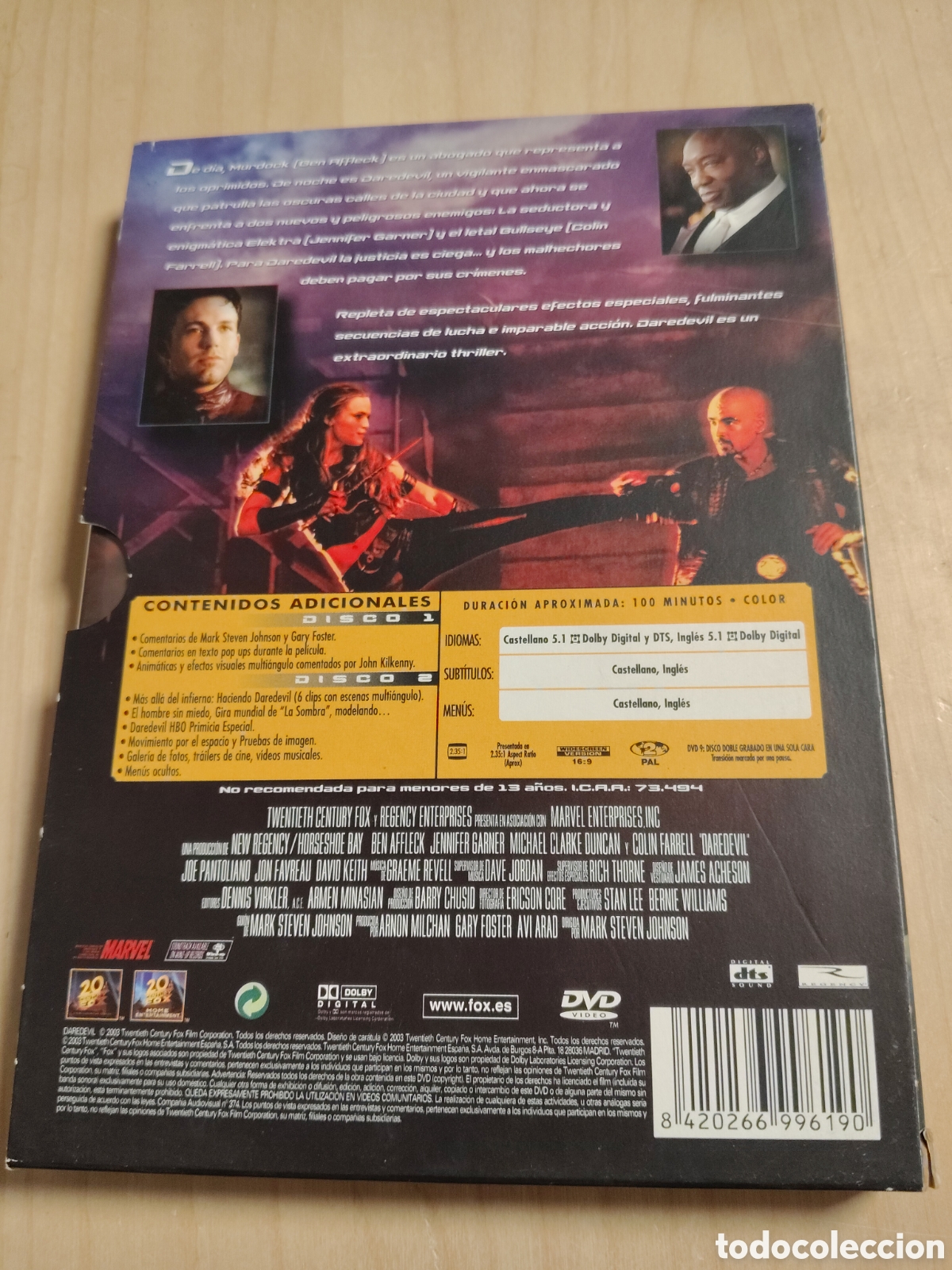 Cine: RD174 Daredevil DVD SEGUNDAMANO - Foto 2