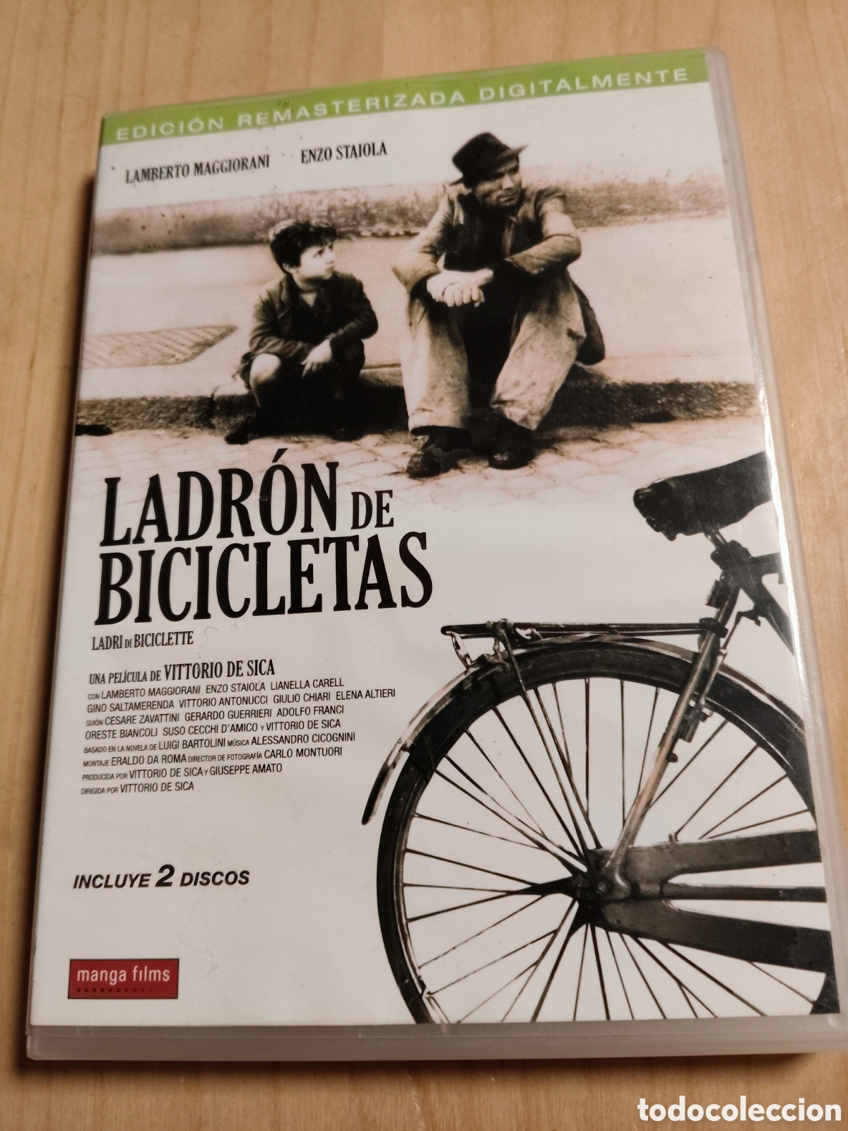 Cine: RD174 ladr&oacute;n de bicicletas DVD SEGUNDAMANO