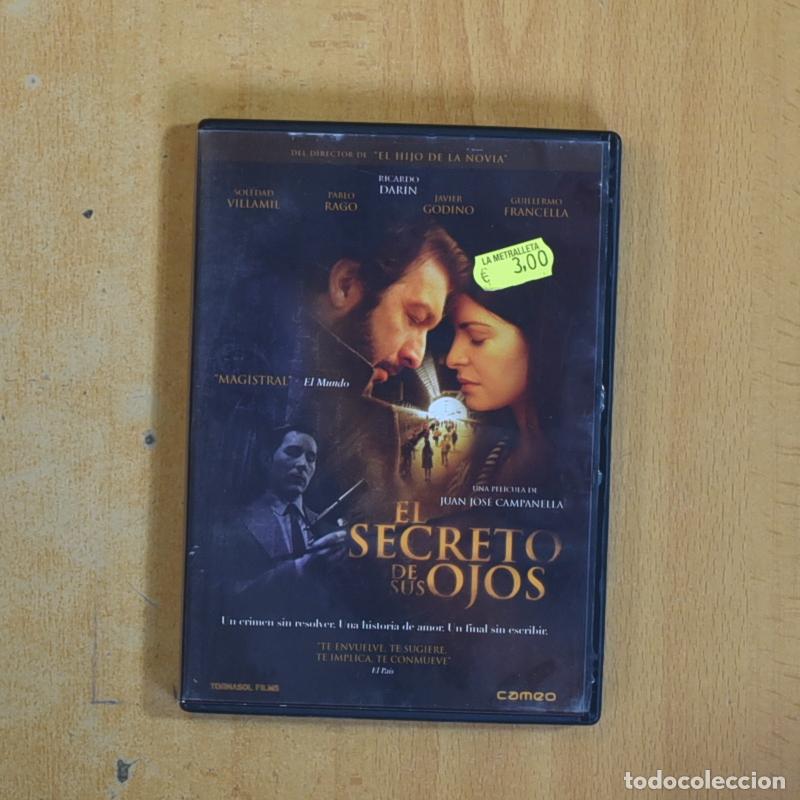 Cine: EL SECRETO DE SUS OJOS - DVD - Comb&iacute;nalo con otros art&iacute;culos