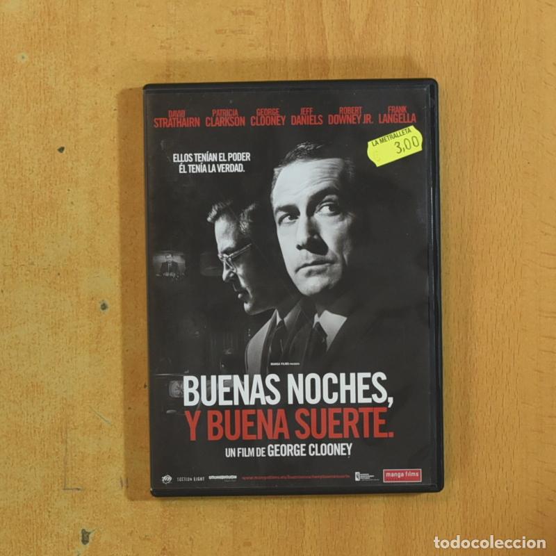 Cine: BUENAS NOCHES Y BUENA SUERTE - DVD